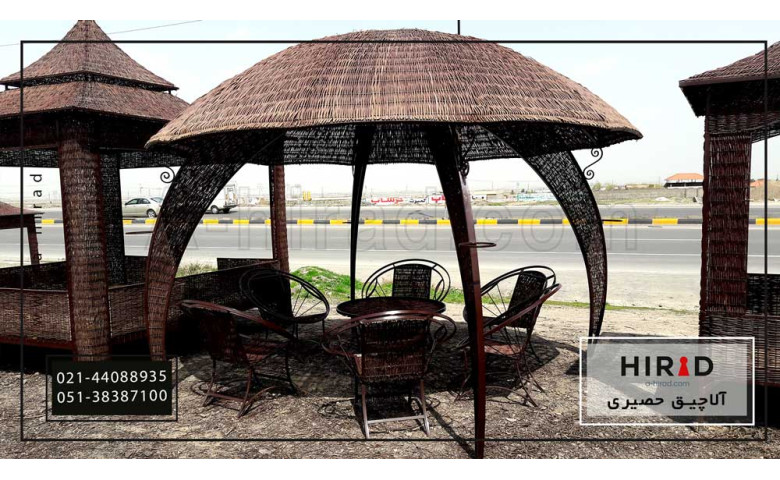 آلاچیق حصیری کد P-03